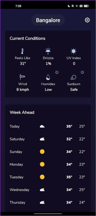 Dina-Weather2 أفضل 7 تطبيقات Android مجانية يمكنك تجربتها في أبريل 2025