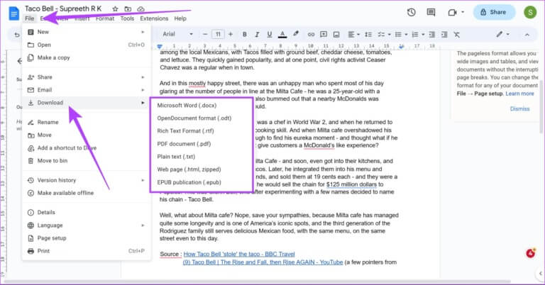 كيفية تحرير وتعبئة ملف PDF في Google Docs على Windows و Mac - %categories