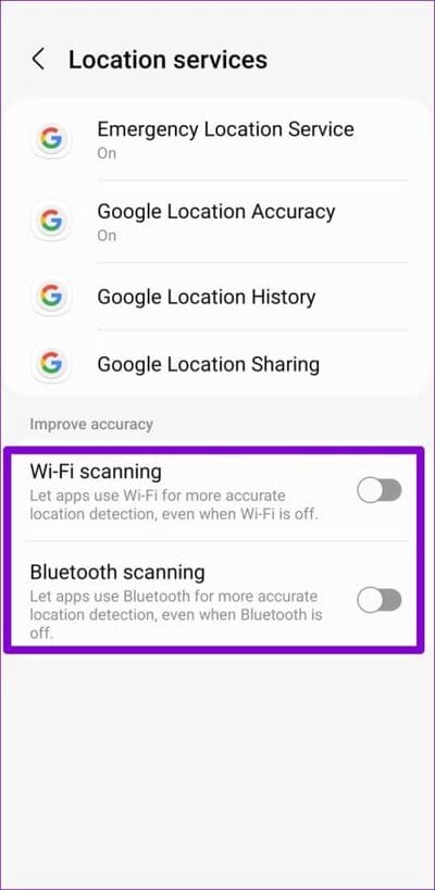 Enable-Wi-Fi-and-Bluetooth-Scanning-on-Android-500x1024-1 أهم 4 طرق لتحسين دقة الموقع الجغرافي على نظام Android
