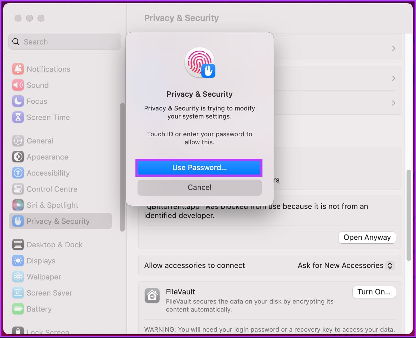 Fix-macOS-Cannot-Verify-That-This-App-Is-Free-From-Malware_13 4 إصلاحات لـ "يتعذر على macOS التحقق من خلو هذا التطبيق من البرامج الضارة"