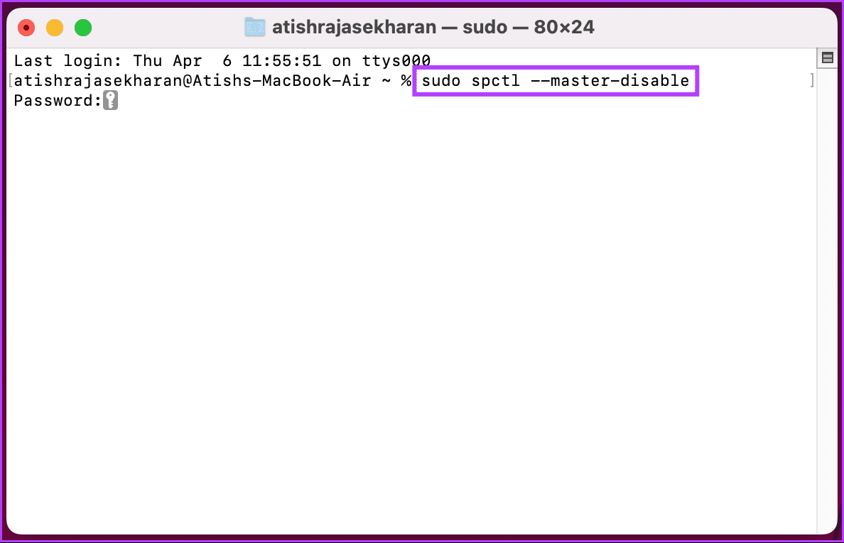 Fix-macOS-Cannot-Verify-That-This-App-Is-Free-From-Malware_17 4 إصلاحات لـ "يتعذر على macOS التحقق من خلو هذا التطبيق من البرامج الضارة"