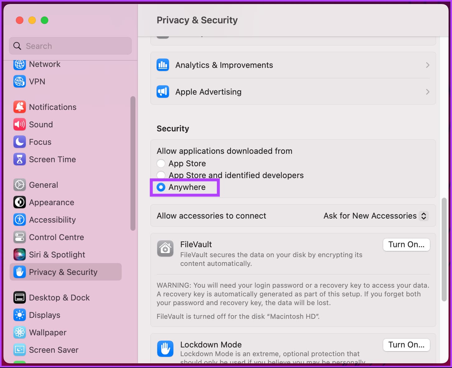Fix-macOS-Cannot-Verify-That-This-App-Is-Free-From-Malware_18 4 إصلاحات لـ "يتعذر على macOS التحقق من خلو هذا التطبيق من البرامج الضارة"