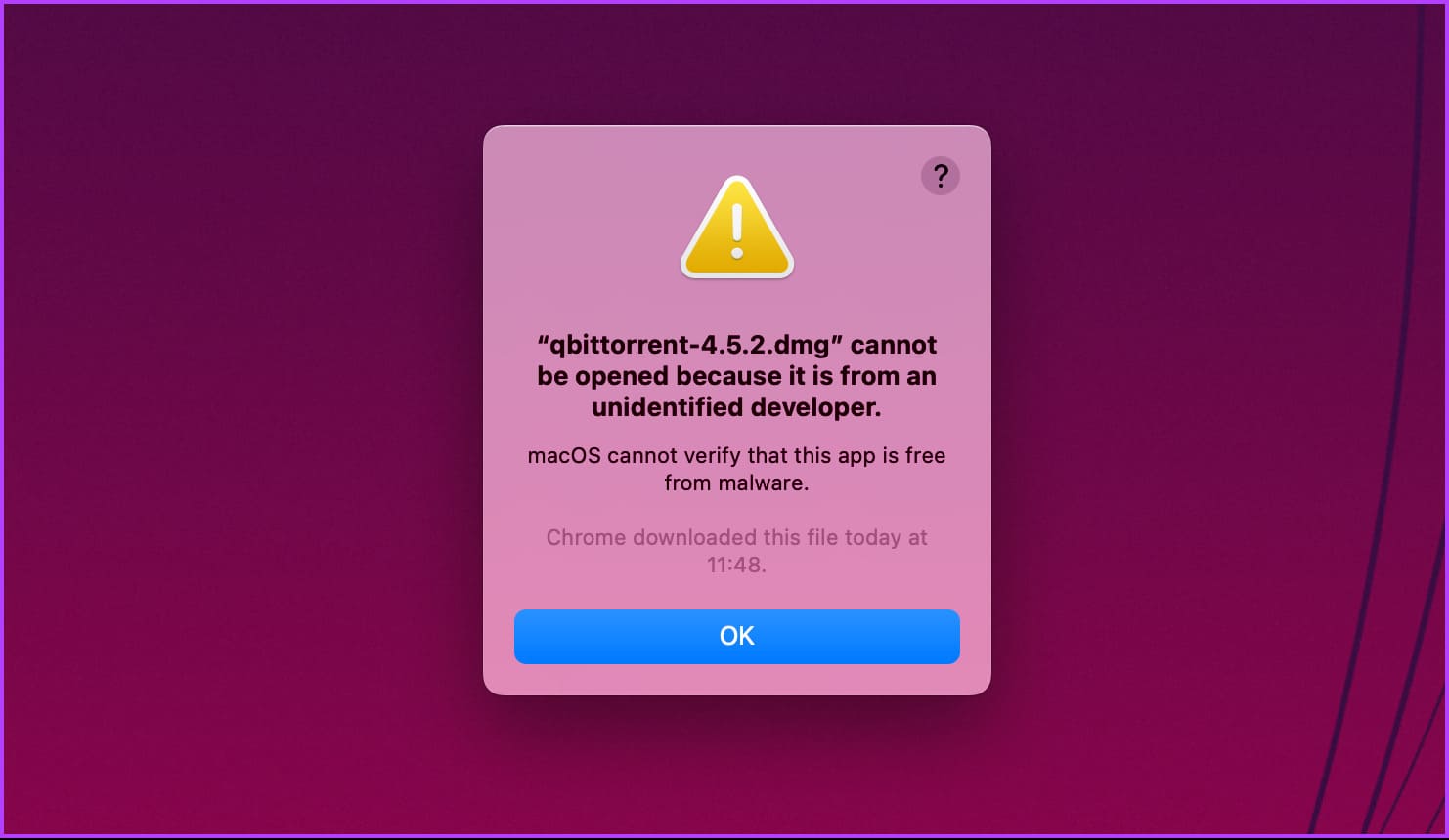 Fix-macOS-Cannot-Verify-That-This-App-Is-Free-From-Malware_7 4 إصلاحات لـ "يتعذر على macOS التحقق من خلو هذا التطبيق من البرامج الضارة"