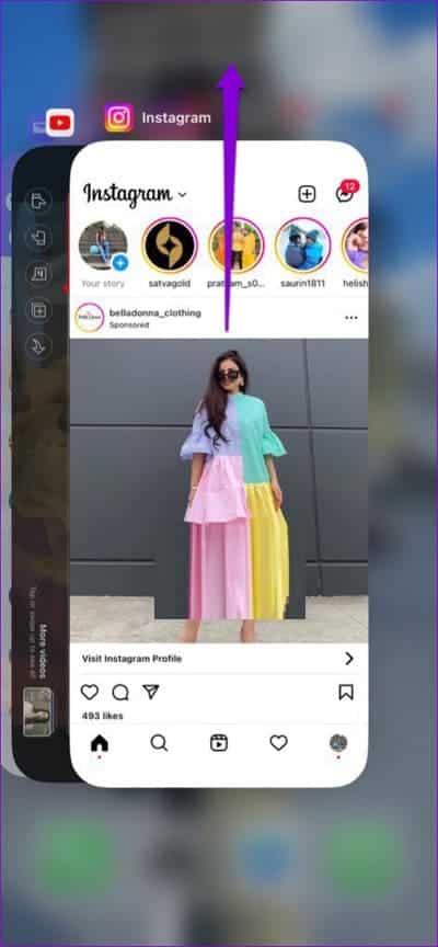 Force-Stop-Instagram-App-on-iPhone-1-474x1024-1 أفضل 7 طرق لإصلاح عدم عمل روابط Instagram على Android و iPhone