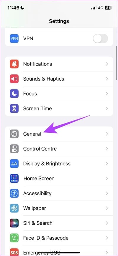 General-iPhone-2 8 طرق لإصلاح عدم ظهور إعادة توجيه الرسائل النصية على iPhone
