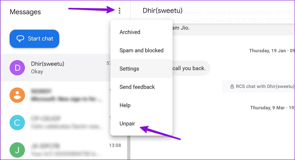 Get-Android-messages-on-PC-1 كيفية الحصول على رسائل Android على Windows لسطح المكتب وعلى Mac