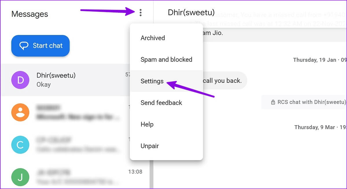 Get-Android-messages-on-PC-2 كيفية الحصول على رسائل Android على Windows لسطح المكتب وعلى Mac