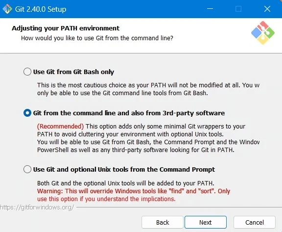 Git-Bash-Windows-Adjust-Path-Environment-Command-Line.jpg كيفية تثبيت Git و Git Bash في Windows