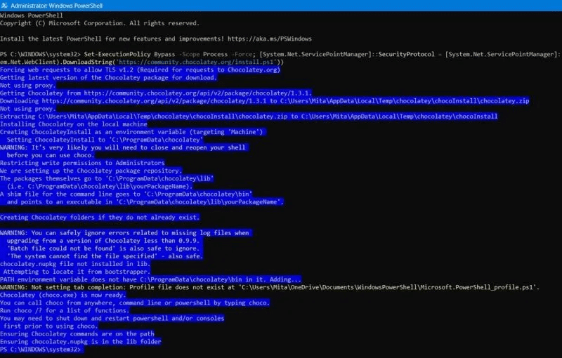 Git-Bash-Windows11-Install-Chocolatey-PowerShell-Commands-800x510.jpg كيفية تثبيت Git و Git Bash في Windows