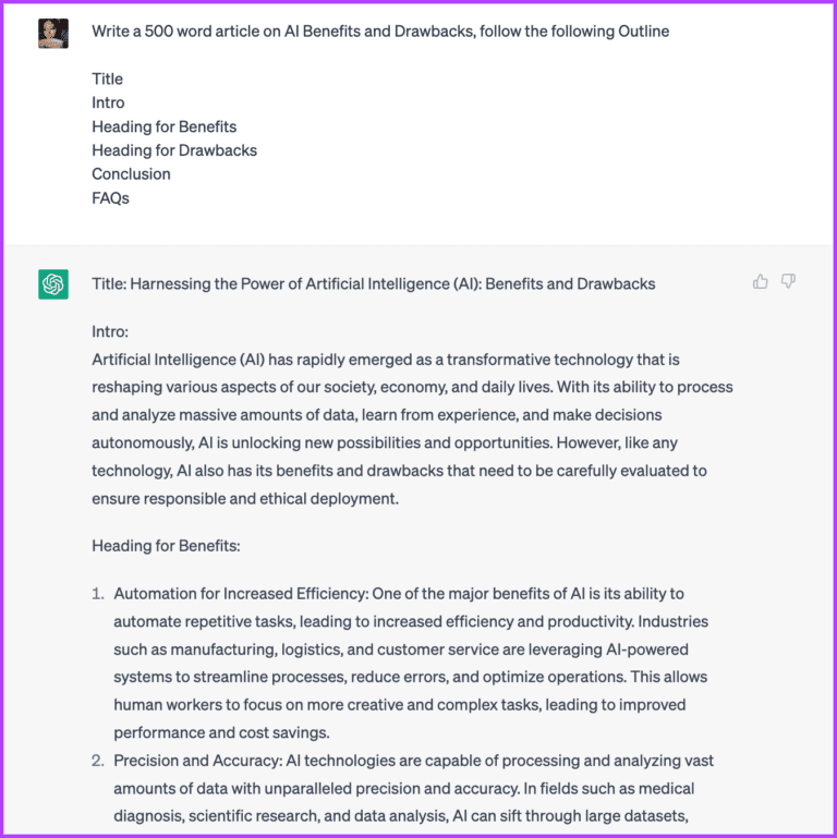 Give-details-to-make-your-Prompts-better-5-768x769-1 7 نصائح لكتابة فعالة لموجهات ChatGPT للحصول على أفضل النتائج