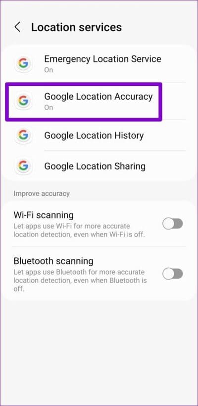 Google-Location-Accuracy-Android-500x1024-1 أهم 4 طرق لتحسين دقة الموقع الجغرافي على نظام Android