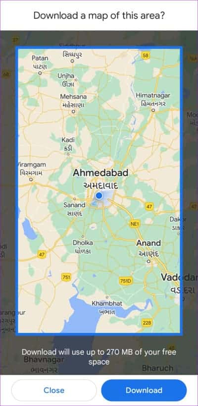 Google-Maps-Offline-500x1024-1 أفضل 9 طرق لإصلاح استنزاف Google Maps للبطارية على Android و iPhone