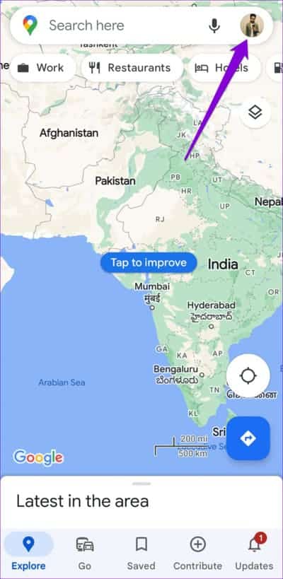 Google-Maps-for-Android-500x1024-1 أفضل 9 طرق لإصلاح استنزاف Google Maps للبطارية على Android و iPhone