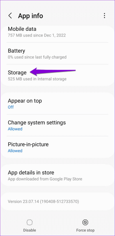 Google-Play-Services-Storage-on-Android-1-500x1024-1 أهم 7 إصلاحات لعدم عمل الخط الزمني لـ Google Maps على Android و iPhone