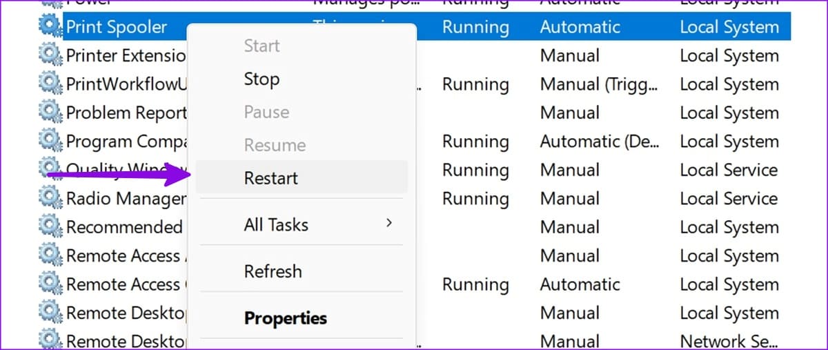 HP-Printer-Not-Working-on-Windows-11-5 أفضل 12 طريقة لإصلاح عدم عمل طابعة HP على Windows 11