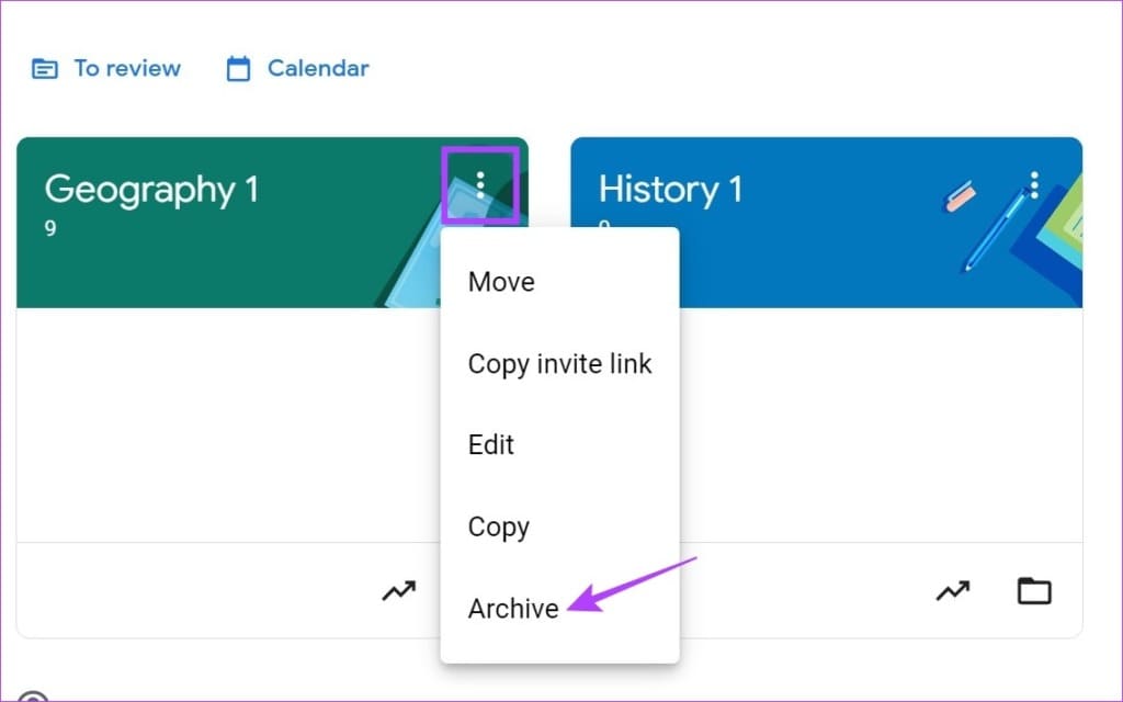 كيفية أرشفة فصل دراسي أو حذفه في Google Classroom - %categories