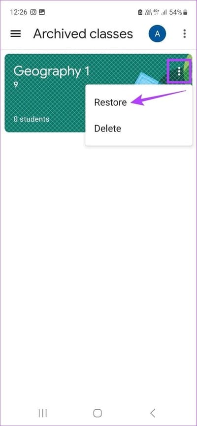 كيفية أرشفة فصل دراسي أو حذفه في Google Classroom - %categories