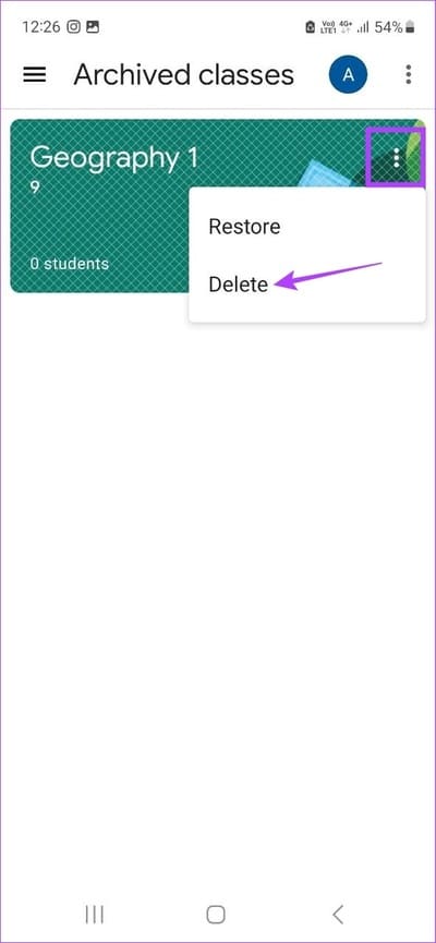 كيفية أرشفة فصل دراسي أو حذفه في Google Classroom - %categories