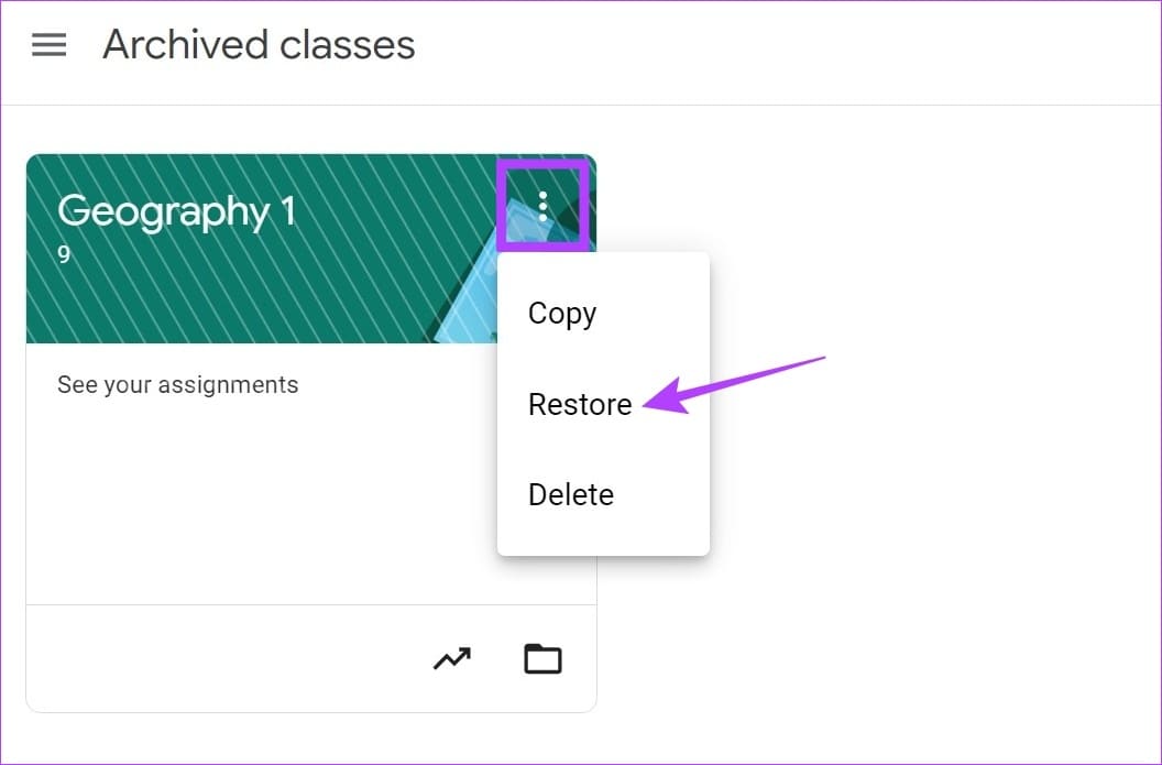 كيفية أرشفة فصل دراسي أو حذفه في Google Classroom - %categories