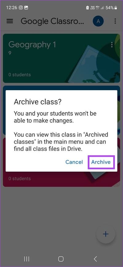 كيفية أرشفة فصل دراسي أو حذفه في Google Classroom - %categories