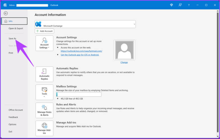 How-to-Change-Your-Google-Profile-Picture_17-768x487-1 كيفية تنزيل رسائل البريد الإلكتروني من Outlook على الويب وسطح المكتب والجوال