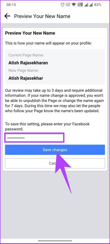 How-to-Change-Your-Name-and-Username-on-Facebook_18-463x1024-1 كيفية تغيير اسمك واسم المستخدم على Facebook