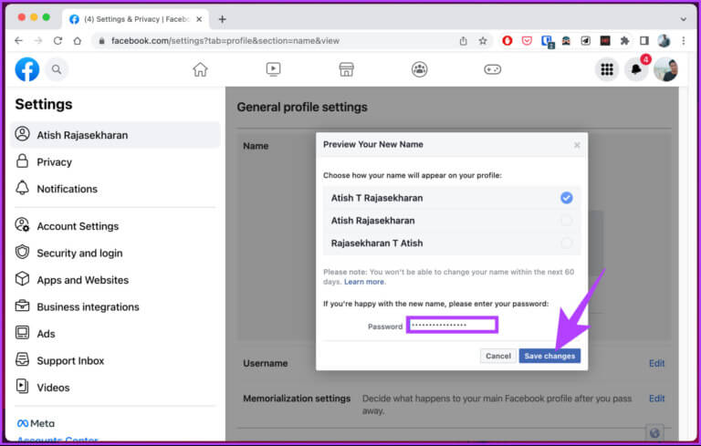 How-to-Change-Your-Name-and-Username-on-Facebook_25-768x489-1 كيفية تغيير اسمك واسم المستخدم على Facebook