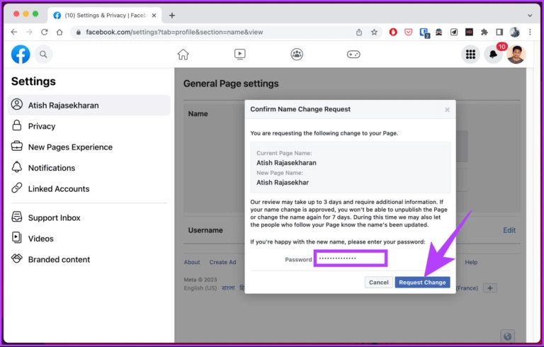 How-to-Change-Your-Name-and-Username-on-Facebook_33-768x490-1 كيفية تغيير اسمك واسم المستخدم على Facebook