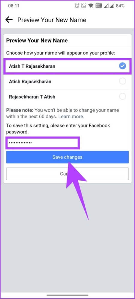 How-to-Change-Your-Name-and-Username-on-Facebook_9-463x1024-1 كيفية تغيير اسمك واسم المستخدم على Facebook