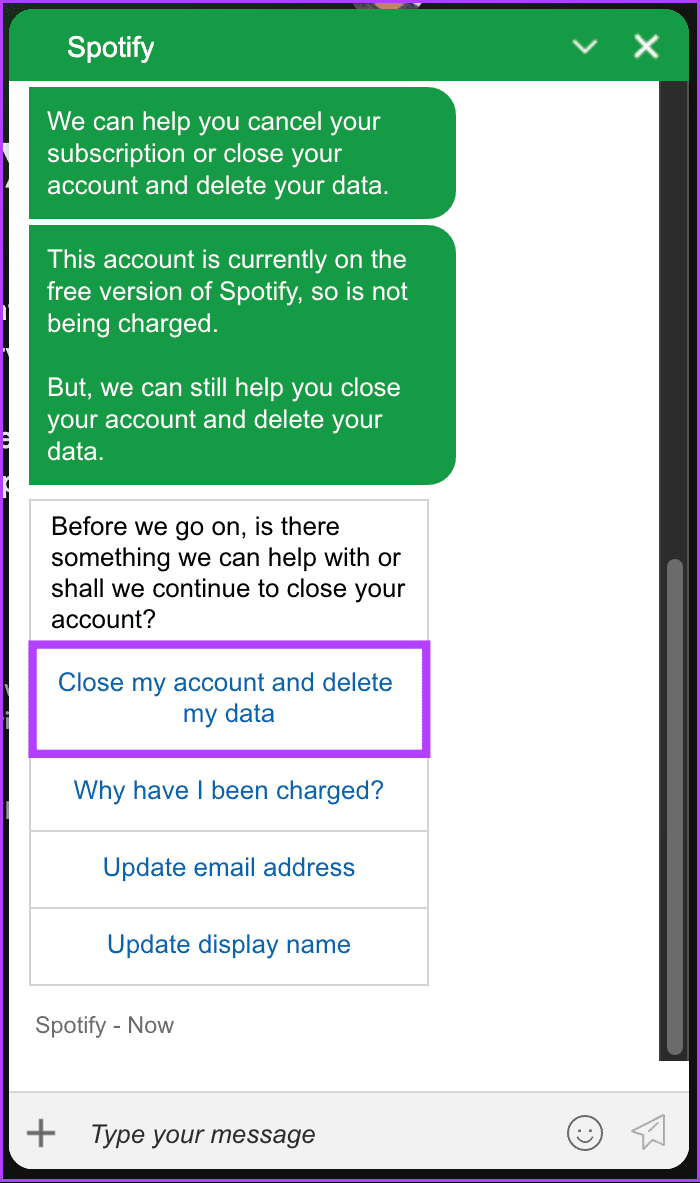 How-to-Delete-Spotify-Account_14 كيفية حذف حسابك Spotify على تطبيق سطح المكتب أو الهاتف المحمول