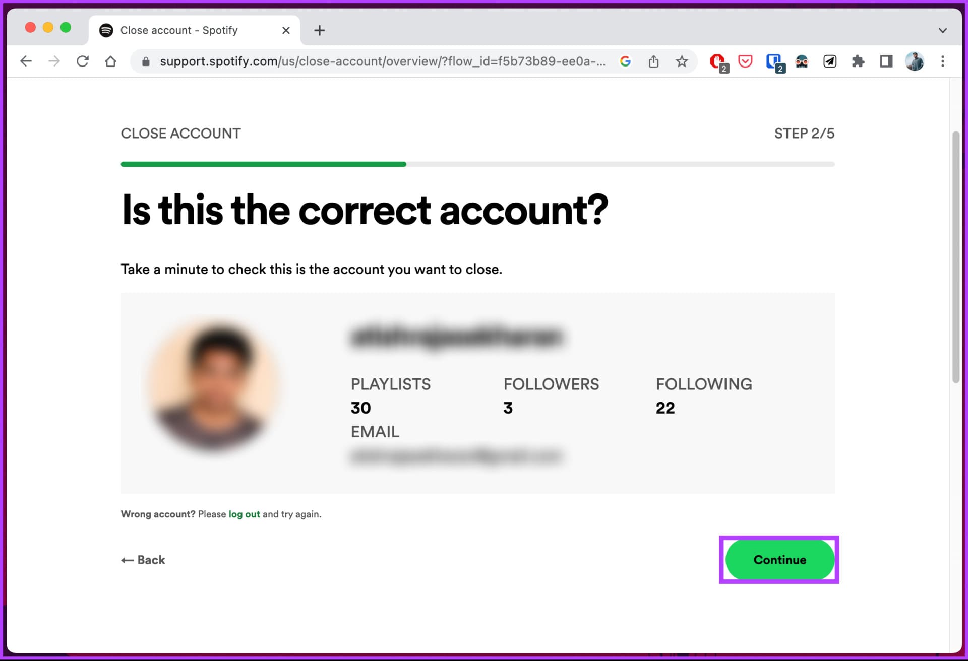 How-to-Delete-Spotify-Account_6 كيفية حذف حسابك Spotify على تطبيق سطح المكتب أو الهاتف المحمول