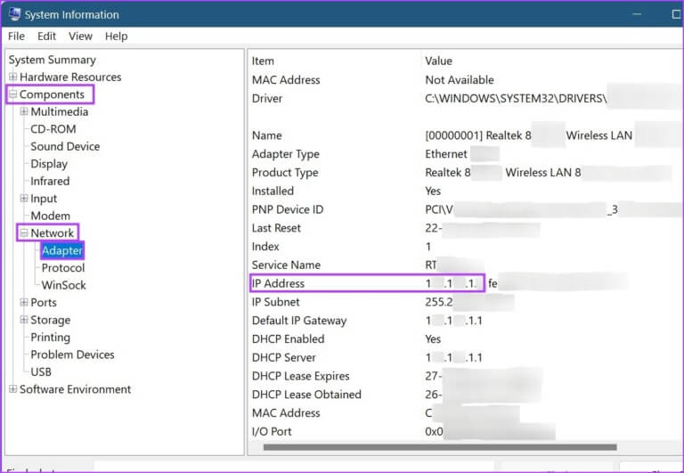 كيفية العثور على عنوان IP على Windows 11 - %categories