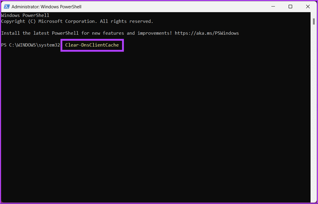 How-to-Flush-DNS-Cache_5 6 طرق سهلة لمسح ذاكرة التخزين المؤقت لـ DNS على Windows 11 و 10