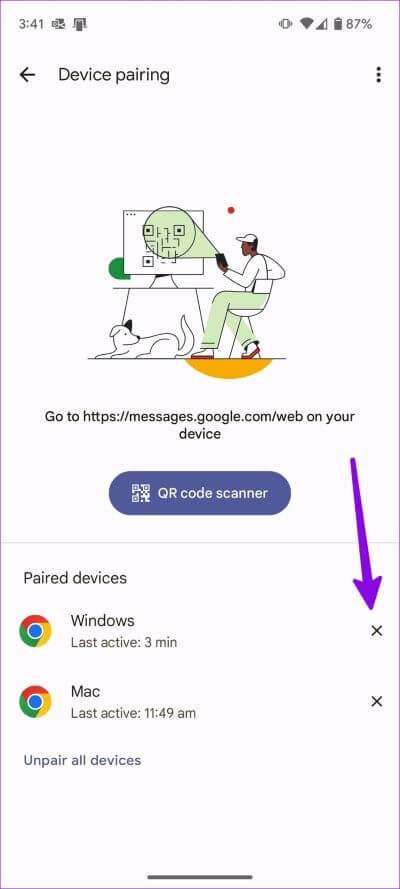 How-to-Get-Android-Messages-on-Desktop-and-Mac-4 كيفية الحصول على رسائل Android على Windows لسطح المكتب وعلى Mac