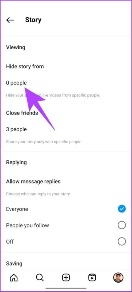 How-to-Hide-Posts-From-Someone-on-Instagram_18-463x1024-1 3 طرق سهلة لإخفاء المنشورات عن شخص ما على Instagram