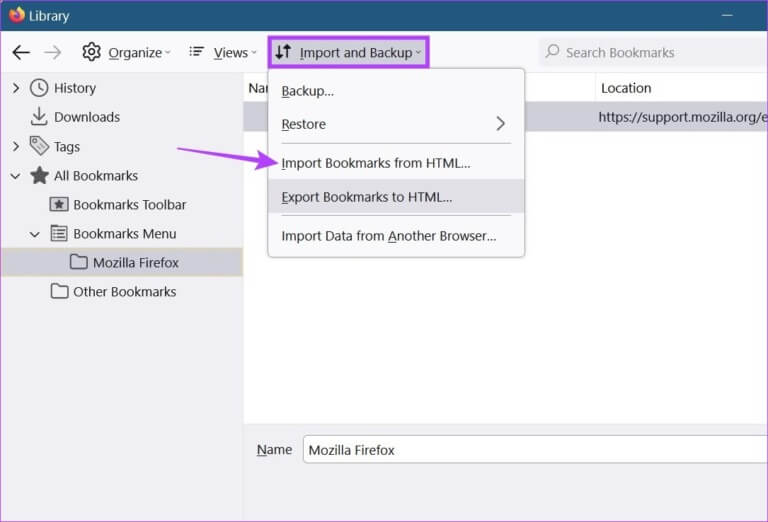 How-to-Import-or-Export-Firefox-Bookmarks-6-768x522-1 كيفية استيراد أو تصدير الإشارات المرجعية في Firefox