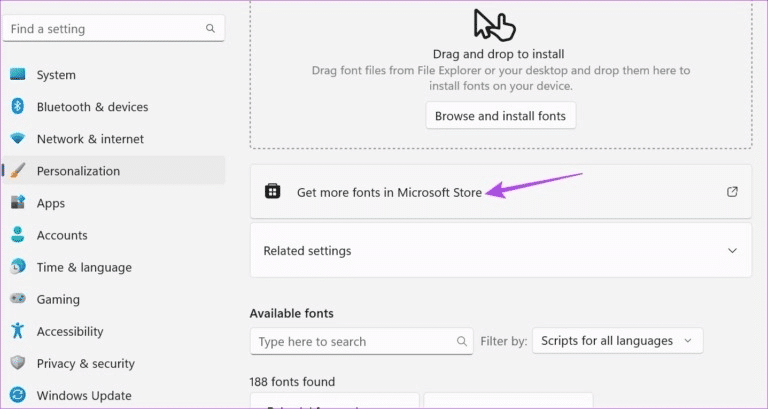 2 طرق سهلة لتثبيت الخطوط في Windows 11 - %categories