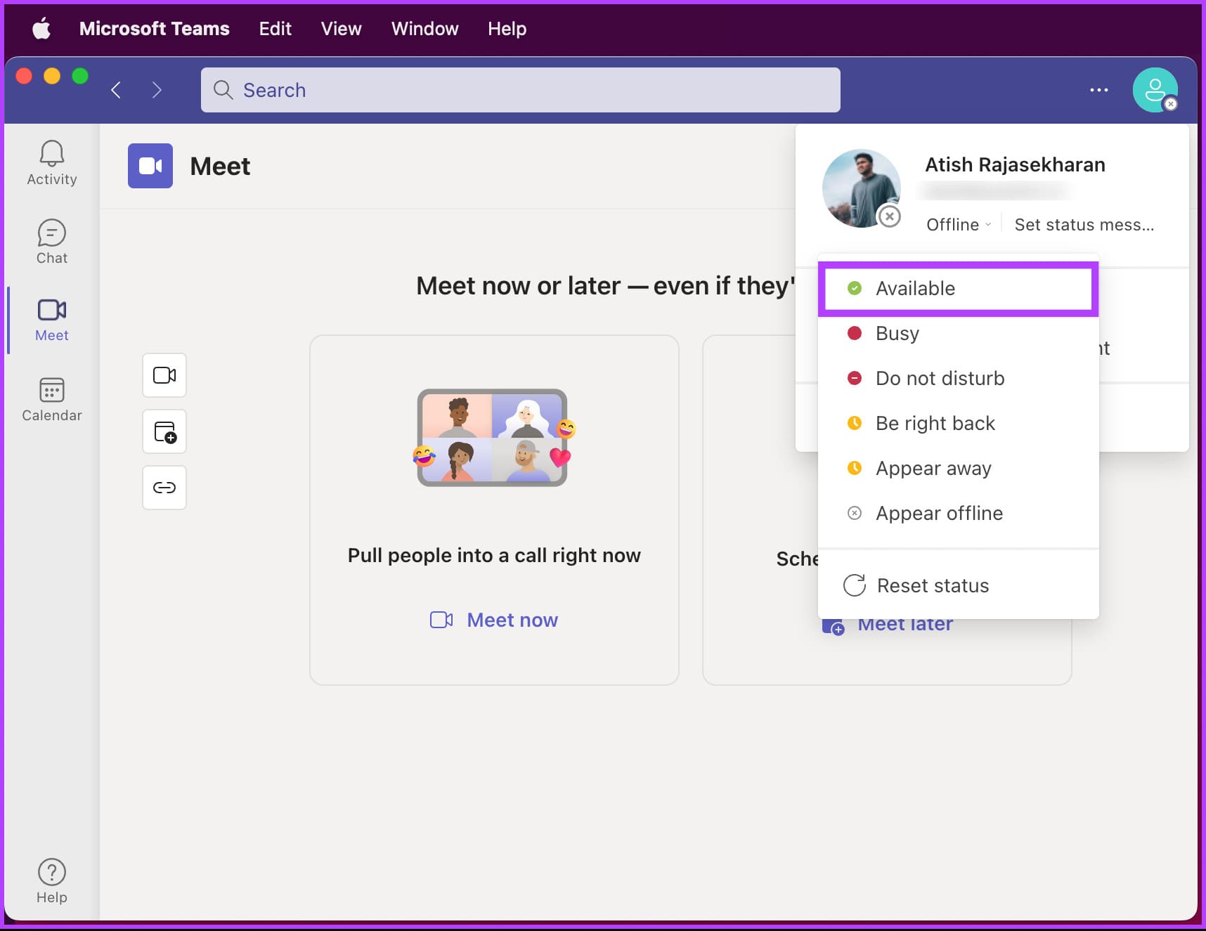 How-to-Keep-Microsoft-Teams-Status-Green-All-the-Time_23 5 طرق للحفاظ على حالة Microsoft Teams خضراء نشطة طوال الوقت