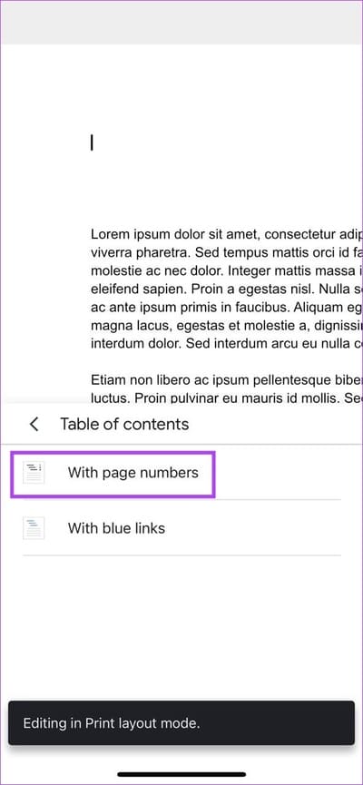 كيفية عمل جدول محتويات في Google Docs - %categories