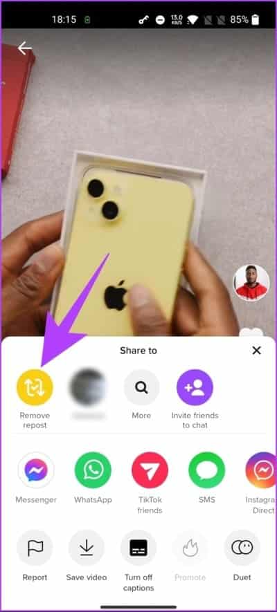 How-to-Repost-and-Undo-Repost-on-TikTok_22-463x1024-1 كيفية إعادة النشر والتراجع عن إعادة النشر على TikTok