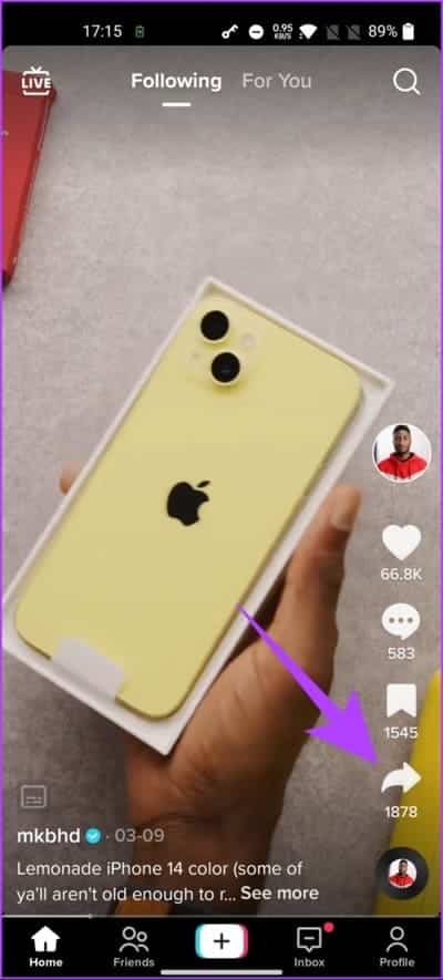 How-to-Repost-and-Undo-Repost-on-TikTok_7-463x1024-1 كيفية إعادة النشر والتراجع عن إعادة النشر على TikTok