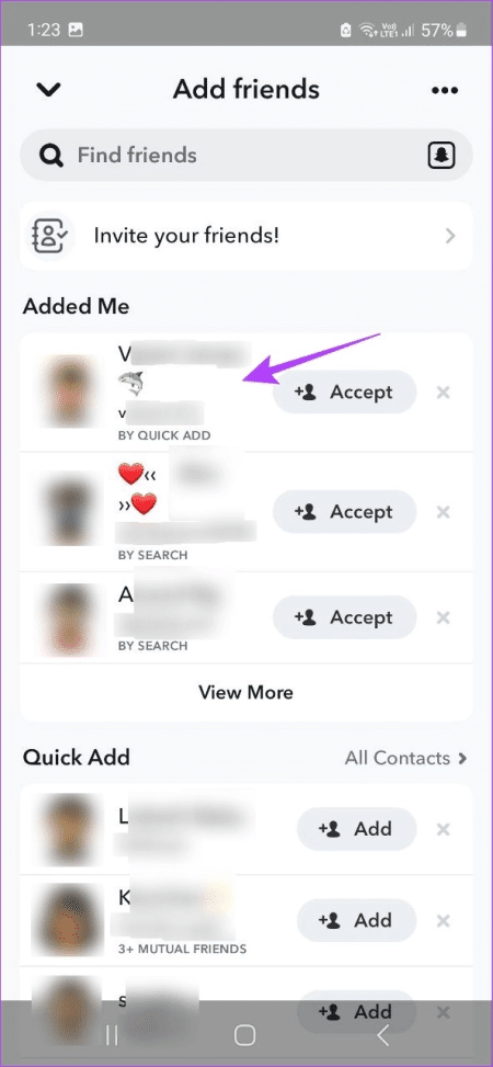How-to-Stop-Random-People-From-Adding-You-on-Snapchat-12-e1681644357268 4 طرق لمنع الأشخاص العشوائيين من إضافتك على Snapchat