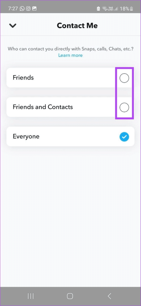4 طرق لمنع الأشخاص العشوائيين من إضافتك على Snapchat - %categories