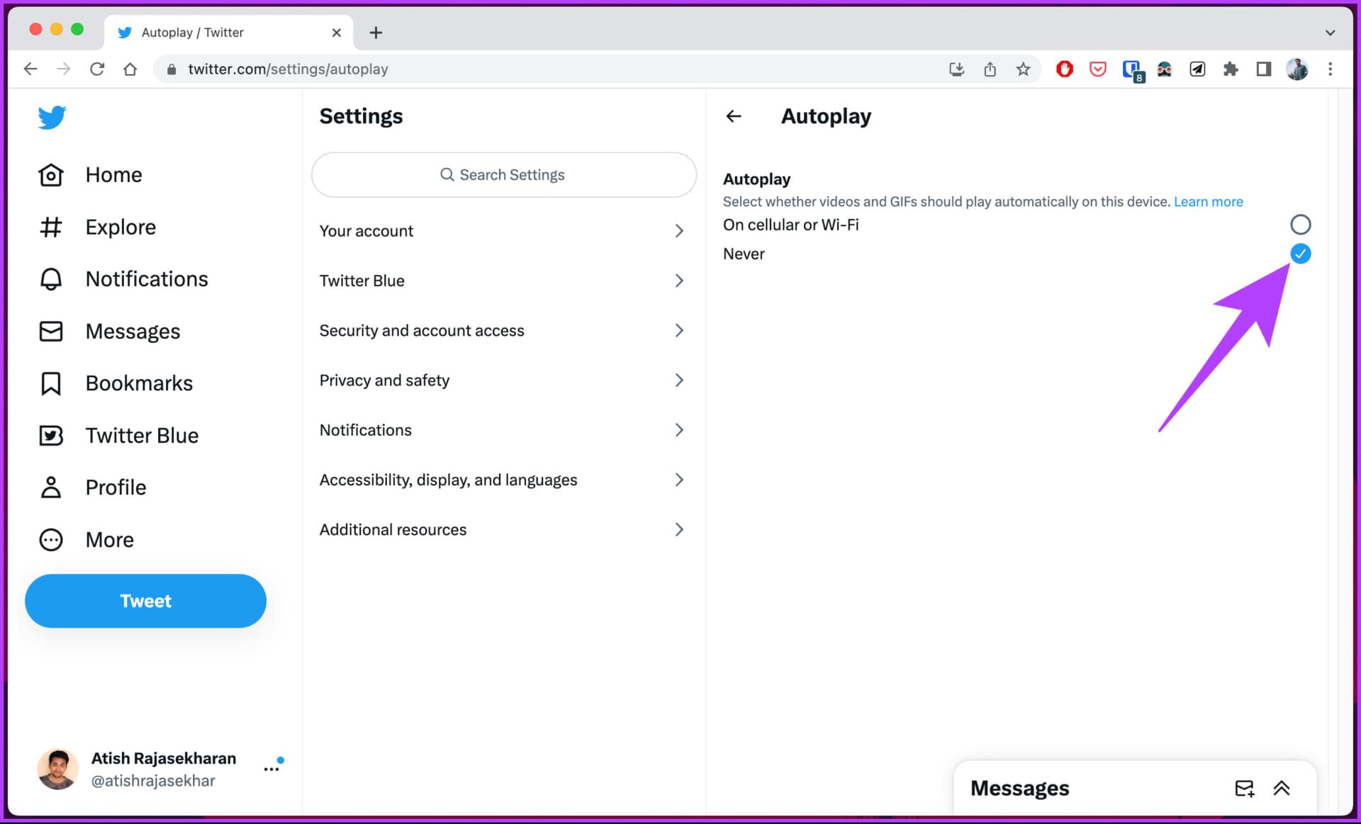 How-to-Turn-Off-Autoplay-on-Twitter_16 كيفية تعطيل التشغيل التلقائي على Twitter