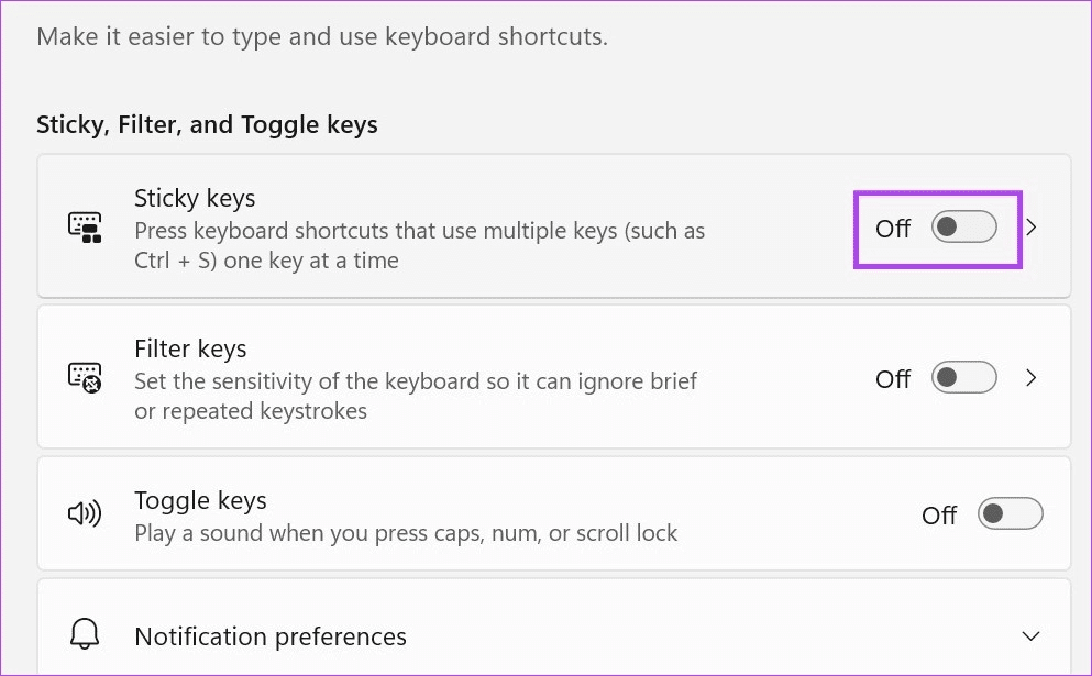 How-to-Turn-Off-Sticky-Keys-in-Windows-11-6 5 طرق سهلة لإيقاف تشغيل Sticky Keys في Windows 11