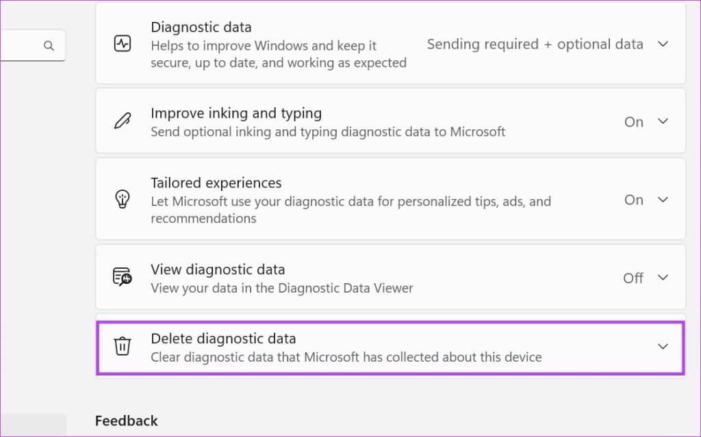 4 طرق لإيقاف تشغيل جمع التتبع عن بُعد Telemetry Collection على Windows 11 - %categories