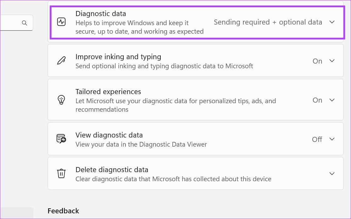 4 طرق لإيقاف تشغيل جمع التتبع عن بُعد Telemetry Collection على Windows 11 - %categories