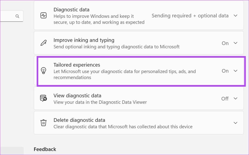 4 طرق لإيقاف تشغيل جمع التتبع عن بُعد Telemetry Collection على Windows 11 - %categories