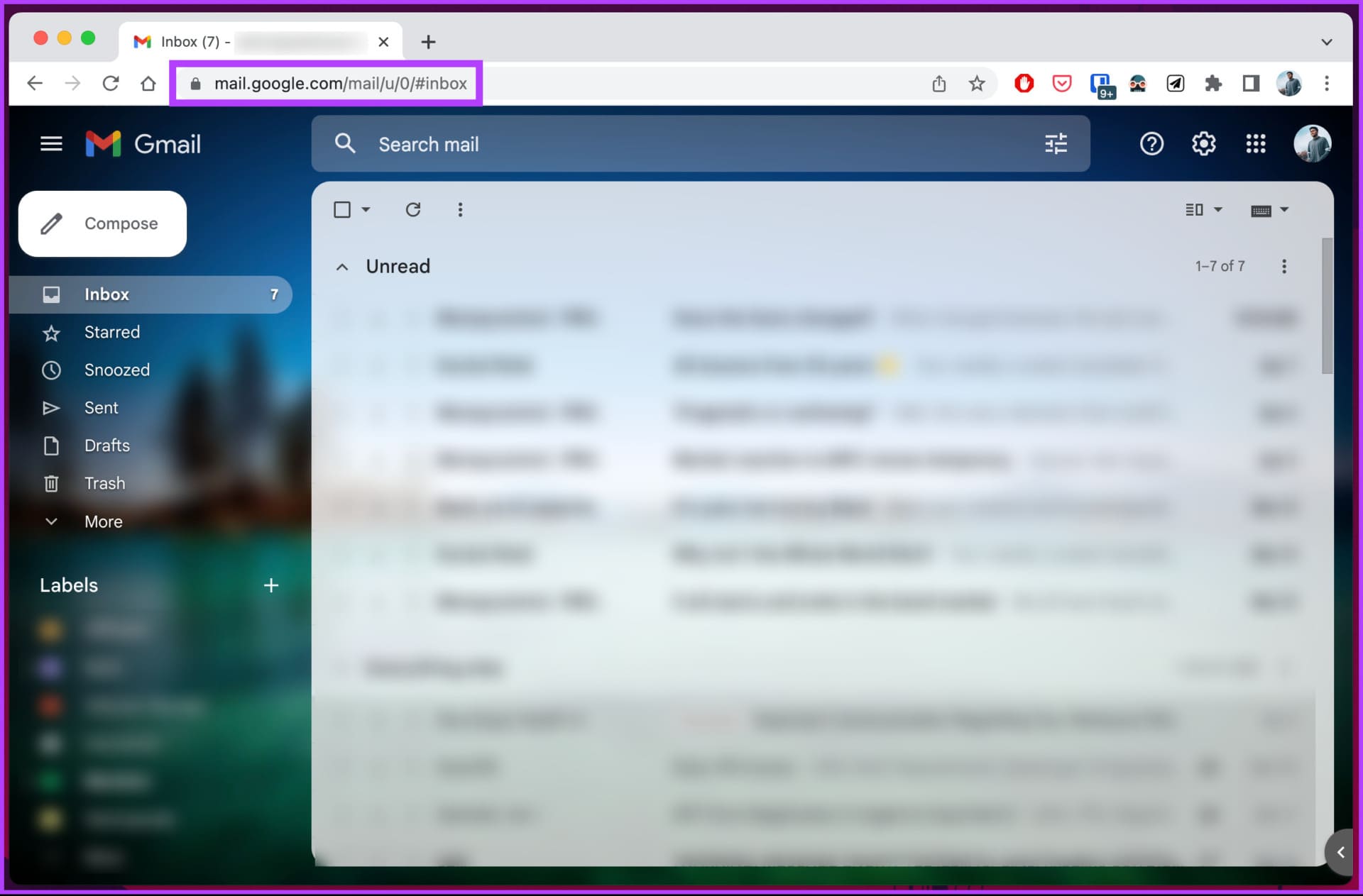 How-to-Unmute-Email-in-Gmail_13 كيفية إلغاء كتم رسائل البريد الإلكتروني في Gmail على سطح المكتب أو الهاتف المحمول