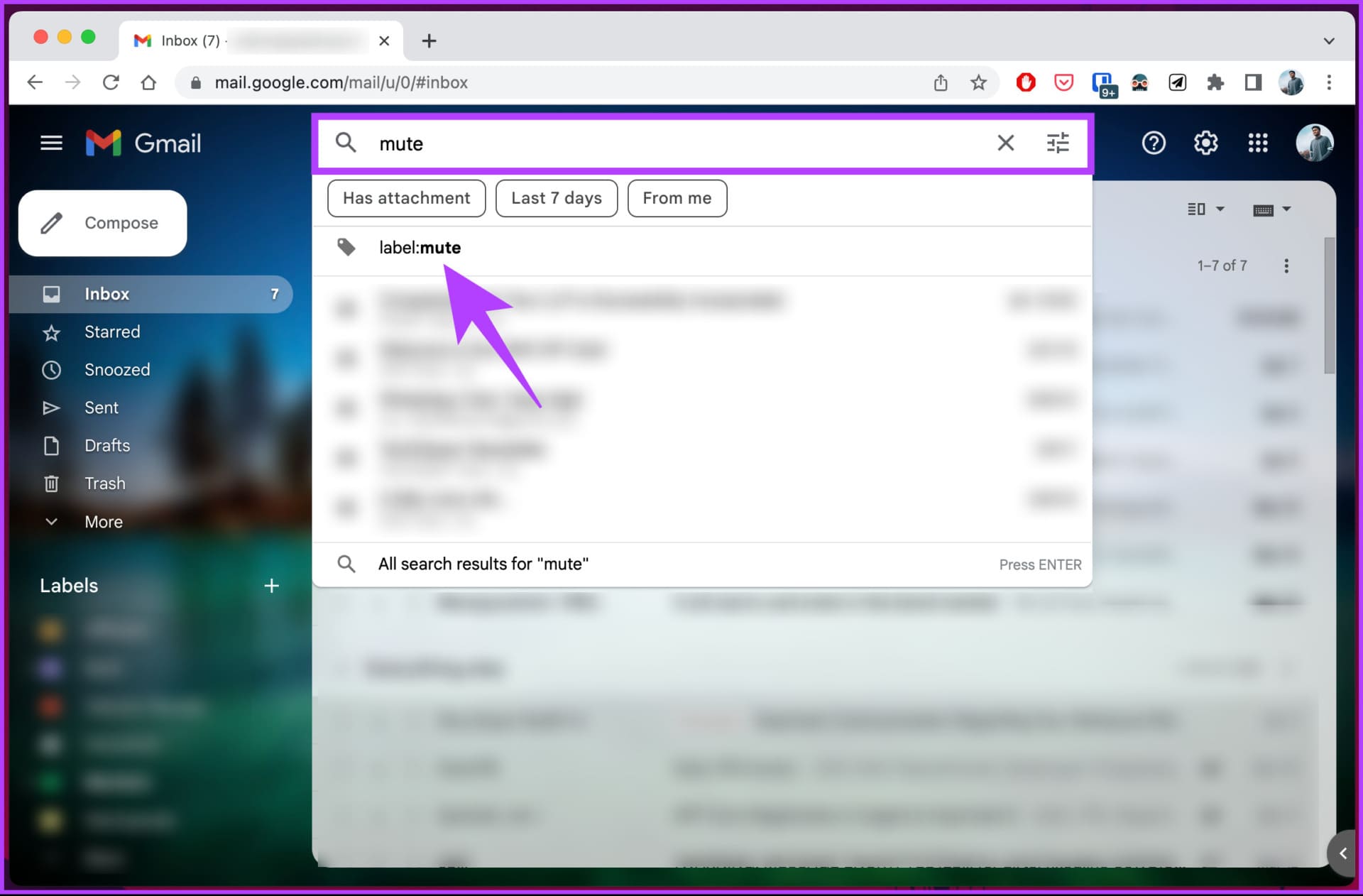 How-to-Unmute-Email-in-Gmail_14 كيفية إلغاء كتم رسائل البريد الإلكتروني في Gmail على سطح المكتب أو الهاتف المحمول